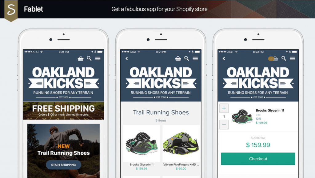 fablet Shopify Apps To Help Increase Sales