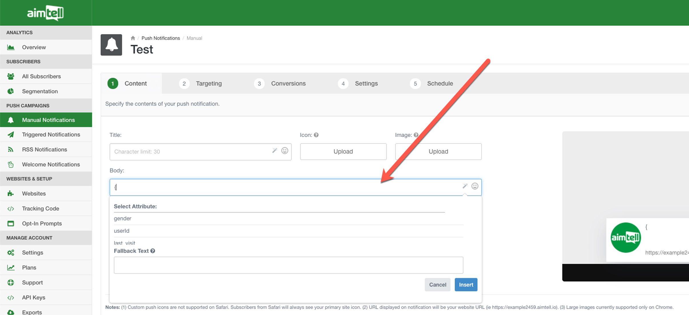 variable suggestions